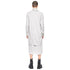 JULIUS 917SHM2 Plaster / Cowl Neck Shirt